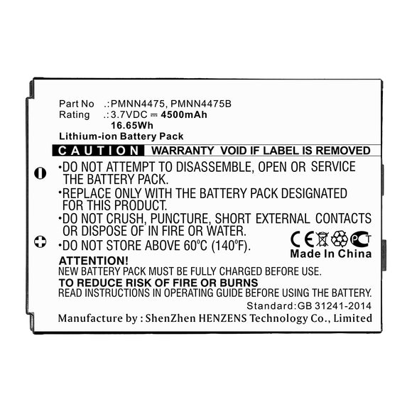 Batteries N Accessories BNA-WB-L14368 2-Way Radio Battery - Li-ion, 3.7V, 4500mAh, Ultra High Capacity - Replacement for Motorola PA33GAB013A Battery