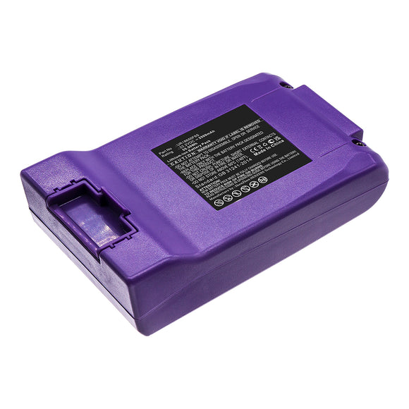 Batteries N Accessories BNA-WB-L13826 Vacuum Cleaner Battery - Li-ion, 22.2V, 2500mAh, Ultra High Capacity - Replacement for Hosome UR18650F6S Battery