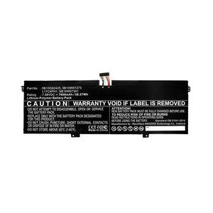 Batteries N Accessories BNA-WB-P12703 Laptop Battery - Li-Pol, 7.68V, 7600mAh, Ultra High Capacity - Replacement for Lenovo L17C4PH1 Battery