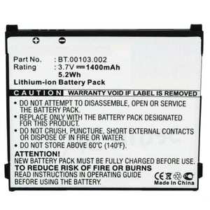 Batteries N Accessories BNA-WB-L3015 Cell Phone Battery - Li-Ion, 3.7V, 1400 mAh, Ultra High Capacity Battery - Replacement for Acer 1UF504553-1-T0582 Battery
