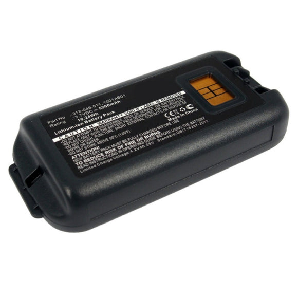 Batteries N Accessories BNA-WB-L8791 Barcode Scanner Battery - Li-ion, 3.7V, 5200mAh, Ultra High Capacity - Replacement for Intermec 318-046-001 Battery
