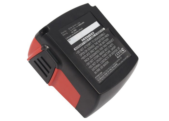 Batteries N Accessories BNA-WB-L8513 Power Tools Battery - Li-ion, 14.4V, 3000mAh, Ultra High Capacity Battery - Replacement for HILTI B144, B144 Li-Ion Battery