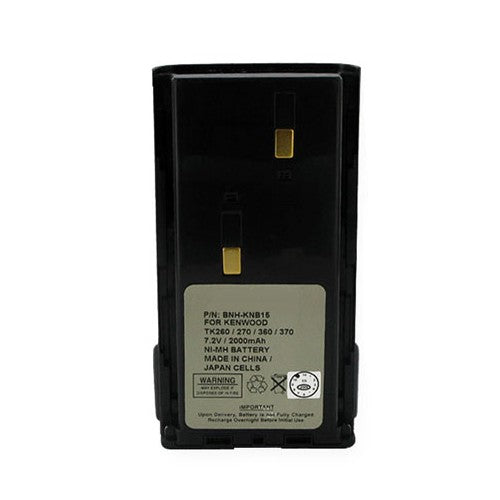 Batteries N Accessories BNA-WB-BNH-KNB15 2-Way Radio Battery - Ni-MH, 7.2V, 2000 mAh, Ultra High Capacity Battery - Replacement for Kenwood KNB-21 Battery