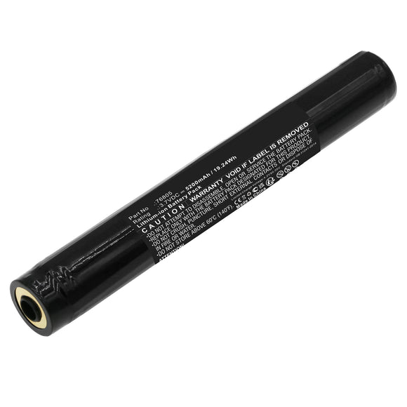 Batteries N Accessories BNA-WB-L18267 Flashlight Battery - Li-ion, 3.7V, 5200mAh, Ultra High Capacity - Replacement for Streamlight 76805 Battery