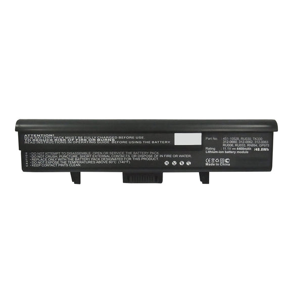 Batteries N Accessories BNA-WB-L15954 Laptop Battery - Li-ion, 11.1V, 4400mAh, Ultra High Capacity - Replacement for Dell GP975 Battery