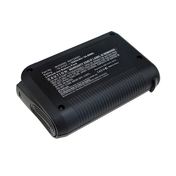 Batteries N Accessories BNA-WB-L12036 Vacuum Cleaner Battery - Li-ion, 18V, 3000mAh, Ultra High Capacity - Replacement for Hoover BH50000 Battery