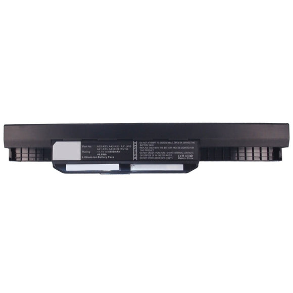 Batteries N Accessories BNA-WB-L10438 Laptop Battery - Li-ion, 11.1V, 4400mAh, Ultra High Capacity - Replacement for Asus A31-K53 Battery