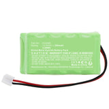 Batteries N Accessories BNA-WB-H18422 Alarm System Battery - Ni-MH, 12V, 300mAh, Ultra High Capacity - Replacement for Honeywell H10499 Battery