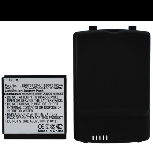 Batteries N Accessories BNA-WB-L3749 Cell Phone Battery - Li-ion, 3.7, 2200mAh, Ultra High Capacity Battery - Replacement for AT&T EB575152LU, EB575152VA, EB575152VU, G7 Battery