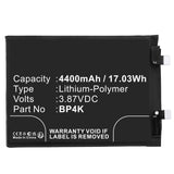 Batteries N Accessories BNA-WB-P18434 Cell Phone Battery - Li-Pol, 3.87V, 4400mAh, Ultra High Capacity - Replacement for Xiaomi BP4K Battery