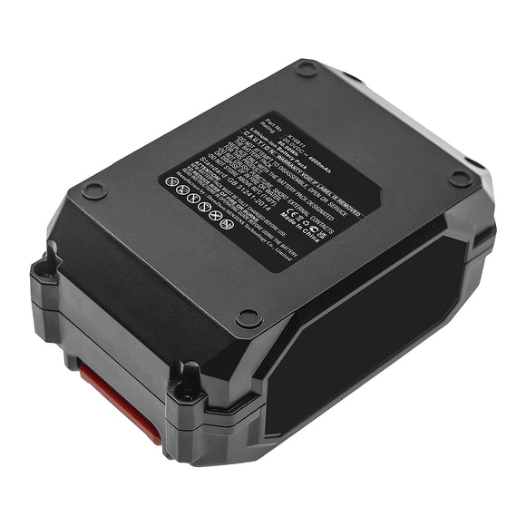 Batteries N Accessories BNA-WB-L16691 Power Tool Battery - Li-ion, 20V, 4000mAh, Ultra High Capacity - Replacement for Kimo K16811 Battery