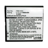 Batteries N Accessories BNA-WB-L14765 Cell Phone Battery - Li-ion, 3.7V, 1600mAh, Ultra High Capacity - Replacement for Pantech PBR-55H Battery