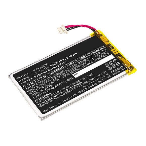 Batteries N Accessories BNA-WB-P13793 Tablet Battery - Li-Pol, 3.7V, 1800mAh, Ultra High Capacity - Replacement for RCA PT425080 Battery