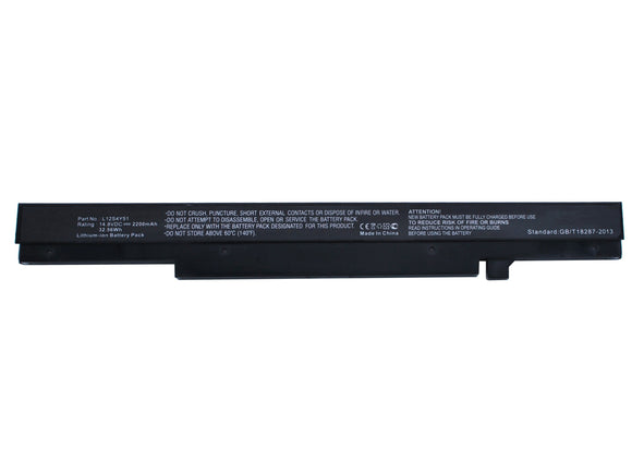 Batteries N Accessories BNA-WB-L4622 Laptops Battery - Li-Ion, 14.8V, 2200 mAh, Ultra High Capacity Battery - Replacement for Lenovo L12S4Y51 Battery