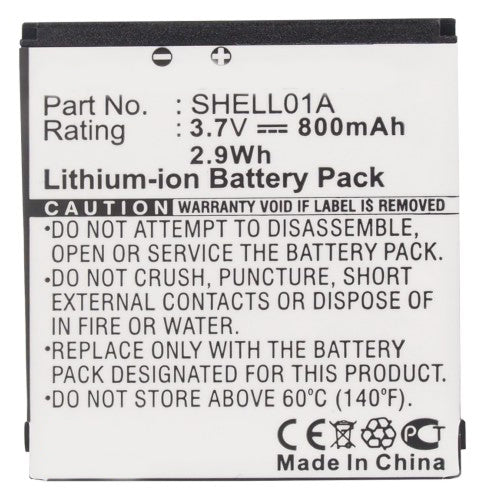 Batteries N Accessories BNA-WB-L3268 Cell Phone Battery - Li-Ion, 3.7V, 800 mAh, Ultra High Capacity Battery - Replacement for Doro CareClamshell Battery