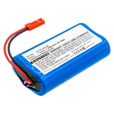 Batteries N Accessories BNA-WB-L10259 E-cigarette Battery - Li-ion, 7.4V, 3400mAh, Ultra High Capacity - Replacement for Arizer 2S1P/18650B Battery