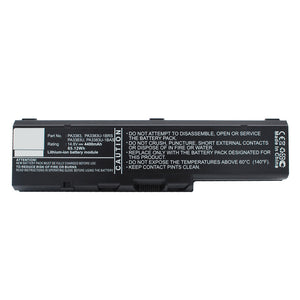 Batteries N Accessories BNA-WB-L13529 Laptop Battery - Li-ion, 14.8V, 4400mAh, Ultra High Capacity - Replacement for Toshiba PA3383U-1BAS Battery