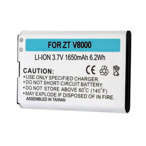 Batteries N Accessories BNA-WB-BLI-1314-1.7 Cell Phone Battery - Li-Ion, 3.7V, 1650 mAh, Ultra High Capacity Battery - Replacement for ZTE Li3719T42P3H644161 Battery