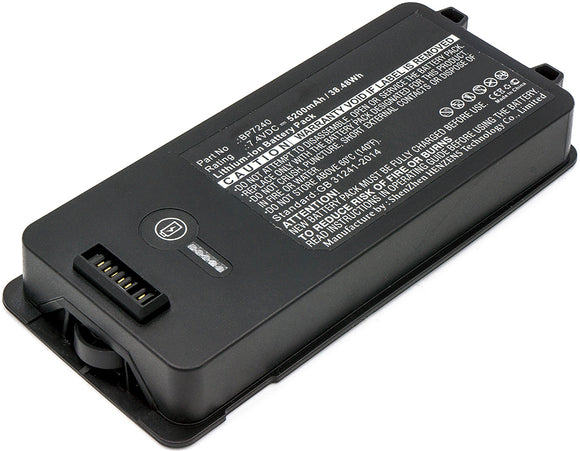 Batteries N Accessories BNA-WB-L8494 Equipment Battery - Li-ion, 7.4V, 5200mAh, Ultra High Capacity Battery - Replacement for Fluke BP7240 Battery