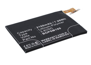 Batteries N Accessories BNA-WB-P3805 Cell Phone Battery - Li-Pol, 3.8, 2100mAh, Ultra High Capacity Battery - Replacement for HTC 35H00216-00M, B0P6M100, BOP6M100 Battery