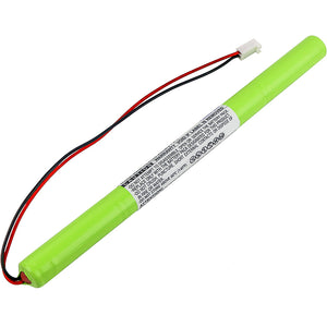 Batteries N Accessories BNA-WB-H11250 Emergency Lighting Battery - Ni-MH, 4.8V, 1800mAh, Ultra High Capacity