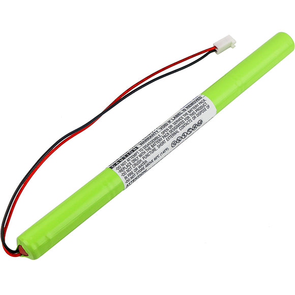 Batteries N Accessories BNA-WB-H11250 Emergency Lighting Battery - Ni-MH, 4.8V, 1800mAh, Ultra High Capacity