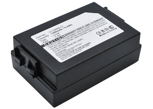 Batteries N Accessories BNA-WB-L1315 Barcode Scanner Battery - Li-ion, 7.4, 1200mAh, Ultra High Capacity Battery - Replacement for Symbol 21-54882-01 Battery