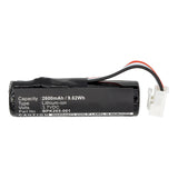 Batteries N Accessories BNA-WB-L14168 Credit Card Reader Battery - Li-ion, 3.7V, 2600mAh, Ultra High Capacity - Replacement for VeriFone BPK260-001 Battery