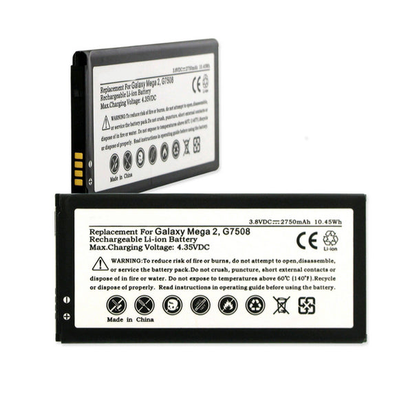 Batteries N Accessories BNA-WB-BLI-1434-3 Cell Phone Battery - Li-Ion, 3.8V, 2750 mAh, Ultra High Capacity Battery - Replacement for Samsung EB-BG750 Battery