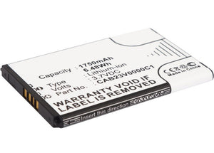 Batteries N Accessories BNA-WB-L1547 Wifi Hotspot Battery - Li-Ion, 3.7V, 1750 mAh, Ultra High Capacity Battery - Replacement for Alcatel CAB23V0000C1 Battery