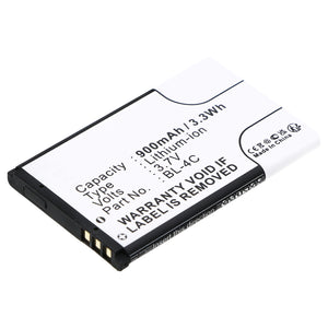 Batteries N Accessories BNA-WB-L3913 Cell Phone Battery - Li-ion, 3.7, 900mAh, Ultra High Capacity Battery - Replacement for Rollei BBA-07 Battery