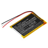 Batteries N Accessories BNA-WB-P18457 GPS Battery - Li-Pol, 3.7V, 1500mAh, Ultra High Capacity - Replacement for SERIOUX HR504080 Battery