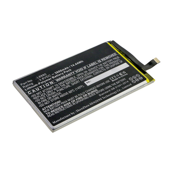 Batteries N Accessories BNA-WB-P15534 Cell Phone Battery - Li-Pol, 3.8V, 3800mAh, Ultra High Capacity - Replacement for CATERPILLAR L6880 Battery