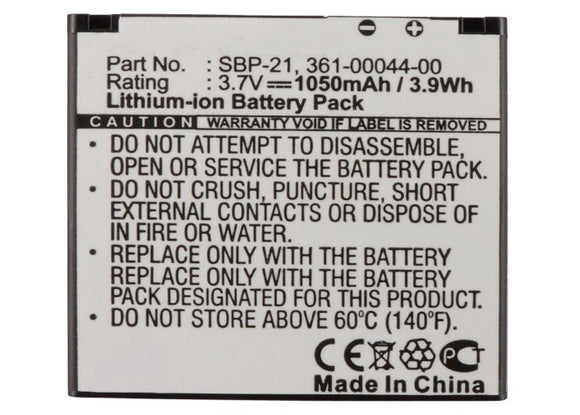 Batteries N Accessories BNA-WB-L3282 Cell Phone Battery - Li-Ion, 3.7V, 1050 mAh, Ultra High Capacity Battery - Replacement for Garmin-Asus 07G016004146 Battery