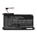 Batteries N Accessories BNA-WB-P17154 Laptop Battery - Li-Pol, 11.55V, 3400mAh, Ultra High Capacity - Replacement for Asus C31N1912 Battery