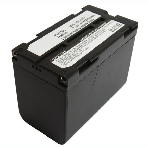 Batteries N Accessories BNA-WB-L9081 Digital Camera Battery - Li-ion, 7.4V, 6000mAh, Ultra High Capacity - Replacement for Panasonic VW-VBD815 Battery