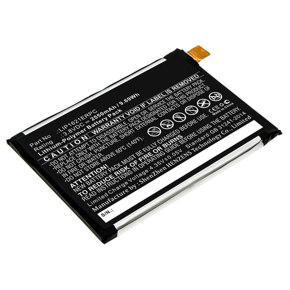 Batteries N Accessories BNA-WB-P11266 Cell Phone Battery - Li-Pol, 3.8V, 2550mAh, Ultra High Capacity - Replacement for Sony LIP1621ERPC Battery