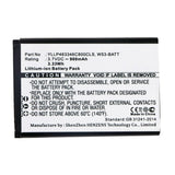 Batteries N Accessories BNA-WB-L14157 Cordless Phone Battery - Li-ion, 3.7V, 900mAh, Ultra High Capacity - Replacement for Yealink W53-BATT Battery