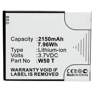 Batteries N Accessories BNA-WB-L3306 Cell Phone Battery - Li-Ion, 3.7V, 2150 mAh, Ultra High Capacity Battery - Replacement for HASEE BT78H Battery