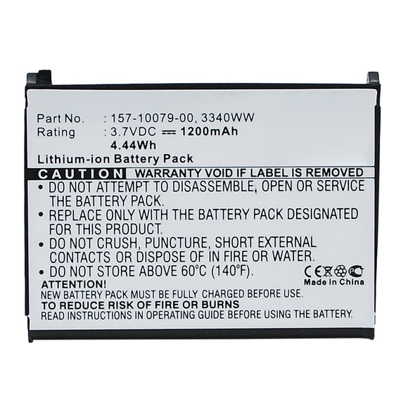 Batteries N Accessories BNA-WB-L12963 Cell Phone Battery - Li-ion, 3.7V, 1200mAh, Ultra High Capacity - Replacement for Palm 157-10079-00 Battery