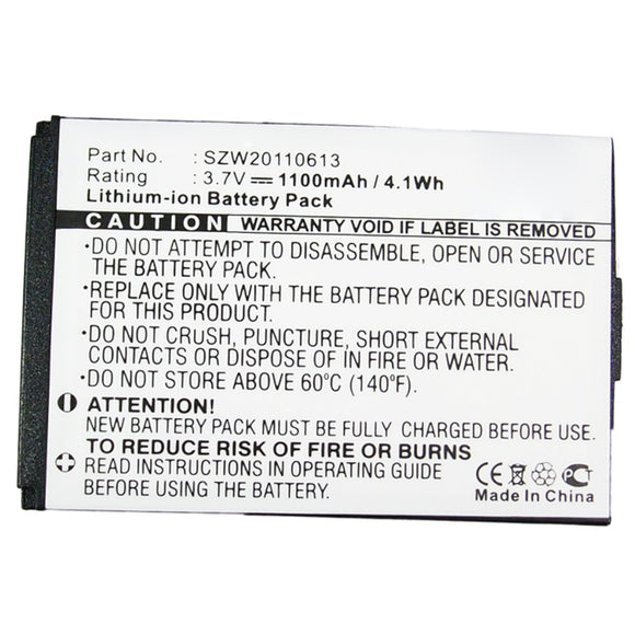 Batteries N Accessories BNA-WB-L16793 Cell Phone Battery - Li-ion, 3.7V, 1100mAh, Ultra High Capacity - Replacement for Olympia SZW20110613 Battery