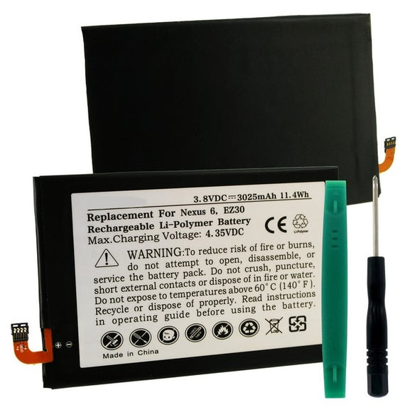 Batteries N Accessories BNA-WB-BLP-1439-3 Cell Phone Battery - Li-Pol, 3.8V, 3025 mAh, Ultra High Capacity Battery - Replacement for Motorola SNN-5953A Battery