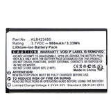 Batteries N Accessories BNA-WB-L18911 Cell Phone Battery - Li-ion, 3.7V, 900mAh, Ultra High Capacity - Replacement for Brondi KLB423450 Battery