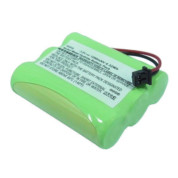 Batteries N Accessories BNA-WB-H15693 Cordless Phone Battery - Ni-MH, 3.6V, 1200mAh, Ultra High Capacity - Replacement for Bosch 738 Battery