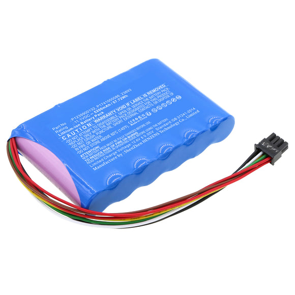 Batteries N Accessories BNA-WB-L18190 Medical Battery - Li-ion, 11.1V, 5200mAh, Ultra High Capacity - Replacement for Masimo P1239900132 Battery
