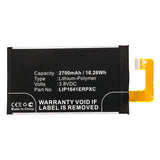 Batteries N Accessories BNA-WB-P11262 Cell Phone Battery - Li-Pol, 3.8V, 2700mAh, Ultra High Capacity - Replacement for Sony LIP1641ERPC Battery