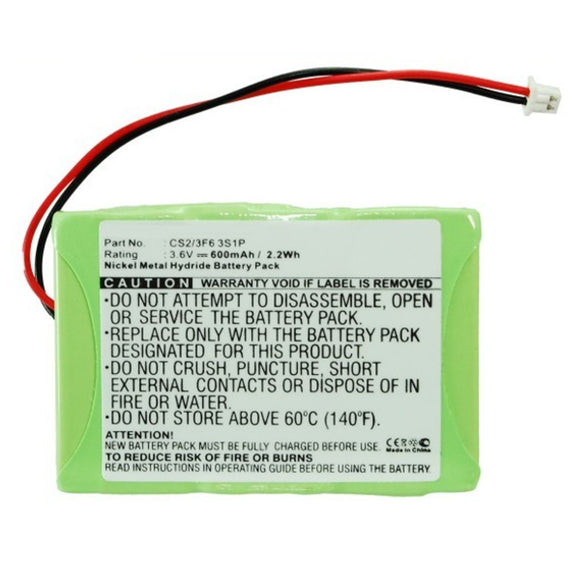 Batteries N Accessories BNA-WB-H8902 Digital Camera Battery - Ni-MH, 3.6V, 600mAh, Ultra High Capacity - Replacement for Digital Ally CS2/3F6 3S1P Battery