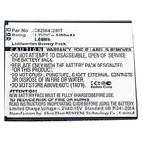 Batteries N Accessories BNA-WB-L10012 Cell Phone Battery - Li-ion, 3.7V, 1800mAh, Ultra High Capacity - Replacement for Blu C826641280T Battery