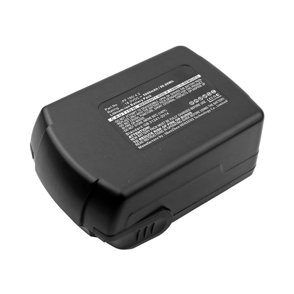 Batteries N Accessories BNA-WB-L12760 Power Tool Battery - Li-ion, 18V, 5000mAh, Ultra High Capacity - Replacement for Kress PF 180/ 4.2 Battery