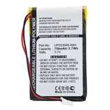 Batteries N Accessories BNA-WB-P6546 PDA Battery - Li-Pol, 3.7V, 750 mAh, Ultra High Capacity Battery - Replacement for Sony UP553048-A6H Battery